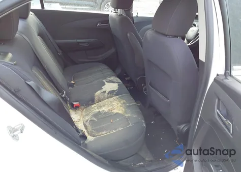 2013 Chevrolet Sonic Lt Auto из США, поврежденный, VIN 1G1JC5SG7D4174058